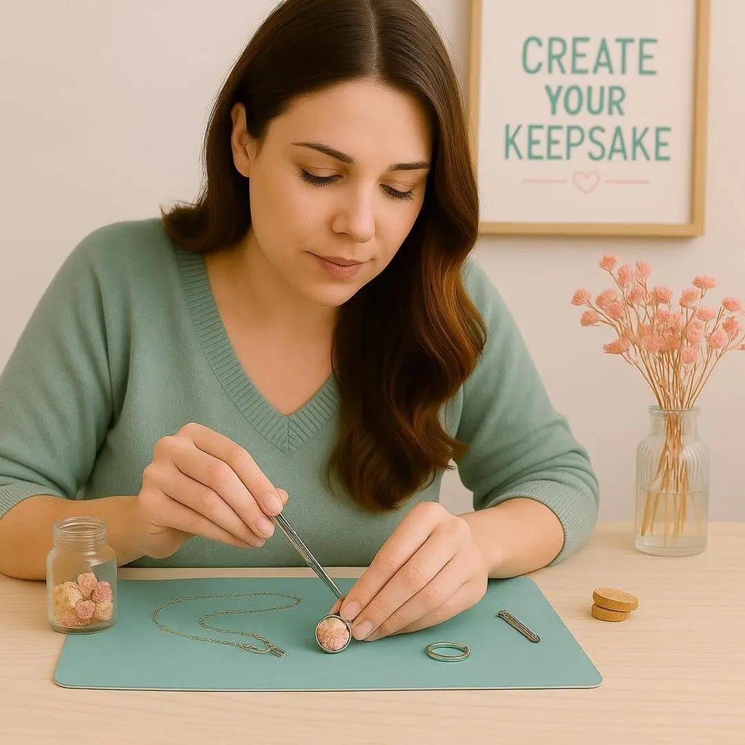 Herinneringsjuweel maken